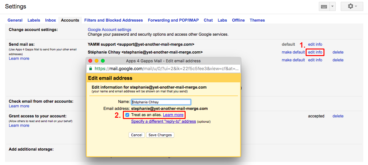 How to fix your gmail settings are out of date